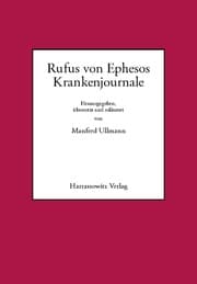 Cover von Rufus von Ephesos. Krankenjournale