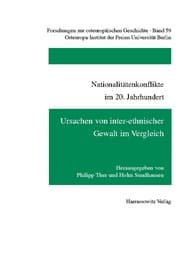 Cover von Nationalitätenkonflikte im 20.Jahrhundert
