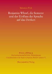 Cover von Benjamin Whorf, die Sumerer und der Einfluss der Sprache auf das Denken