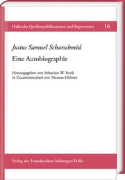Cover von Justus Samuel Scharschmid: Eine Autobiographie
