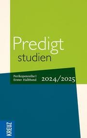 Cover von Predigtstudien 2024/2025,1. Halbband