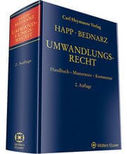 Cover von Umwandlungsrecht