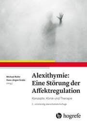 Cover von Alexithymie: Eine Störung der Affektregulation