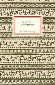 Cover von Goethes Hochzeit