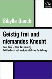 Cover von Geistig frei und niemandes Knecht