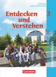 Cover von Entdecken und verstehen - Geschichtsbuch - Realschule Baden-Württemberg 2004