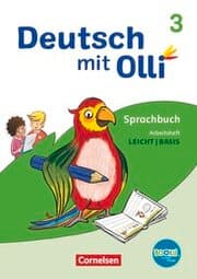 Cover von Deutsch mit Olli - Sprache 2-4 - Ausgabe 2021 - 3. Schuljahr
