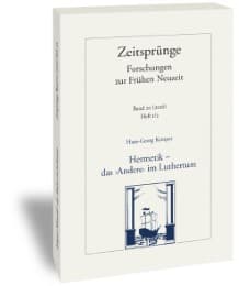 Cover von Hermetik - das 'Andere' im Luthertum