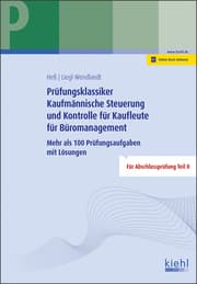 Cover von Prüfungsklassiker Kaufmännische Steuerung und Kontrolle für Kaufleute für Büromanagement
