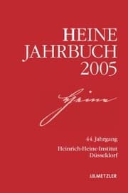 Cover von Heine-Jahrbuch 2005