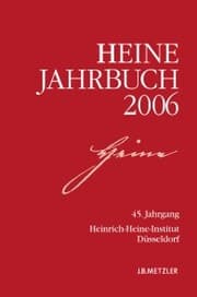 Cover von Heine-Jahrbuch 2006