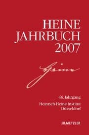 Cover von Heine-Jahrbuch 2007