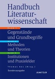 Cover von Handbuch Literaturwissenschaft