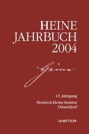 Cover von Heine-Jahrbuch 2004