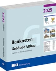Cover von BKI Baukosten Gebäude Altbau 2025