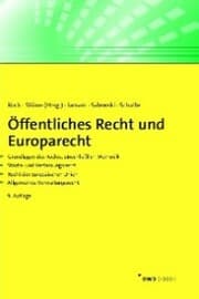 Cover von Öffentliches Recht und Europarecht