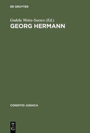Cover von Georg Hermann