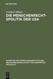Cover von Die Menschenrechtspolitik der USA