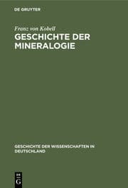 Cover von Geschichte der Mineralogie