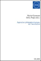 Cover von Approches phénoménologiques de l'inconscient