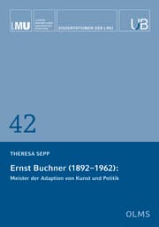 Cover von Ernst Buchner (1892-1962)