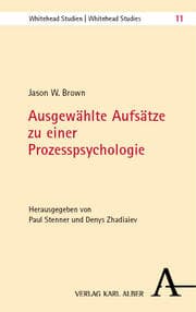 Cover von Ausgewählte Aufsätze zu einer Prozesspsychologie
