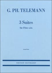 Cover von 3 Suites für Flöte solo