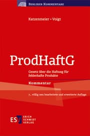 Cover von ProdHaftG