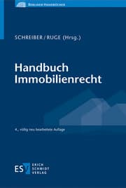 Cover von Handbuch Immobilienrecht