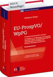 Cover von EU-ProspVO/WpPG