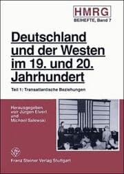 Cover von Deutschland und der Westen im 19.und 20.Jahrhundert I