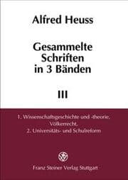Cover von Gesammelte Schriften