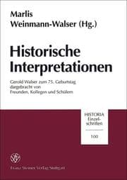 Cover von Historische Interpretationen