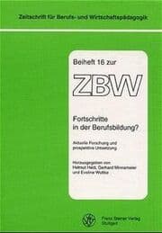 Cover von Fortschritte in der Berufsbildung?