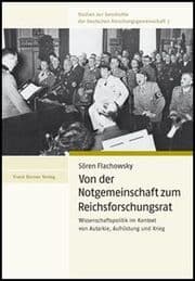 Cover von Von der Notgemeinschaft zum Reichsforschungsrat