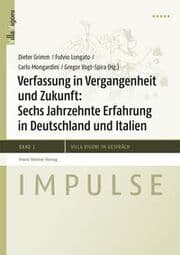 Cover von Verfassung in Vergangenheit und Zukunft