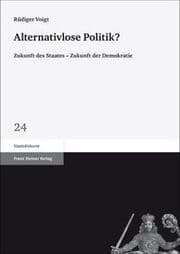 Cover von Alternativlose Politik?