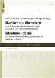 Cover von Klassiker neu übersetzen / Ritradurre i classici