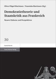Cover von Demokratietheorie und Staatskritik aus Frankreich