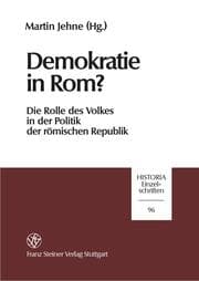 Cover von Demokratie in Rom?