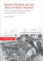 Cover von Eberhard Windeck und sein 'Buch von Kaiser Sigmund'