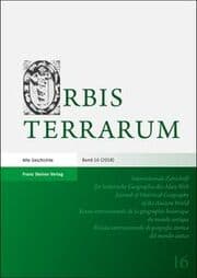 Cover von Orbis Terrarum 16 (2018)