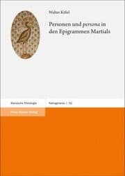 Cover von Personen und persona in den Epigrammen Martials