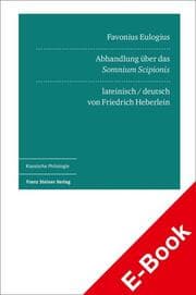 Cover von Favonius Eulogius: Abhandlung über das 'Somnium Scipionis'. Lateinisch und deutsch