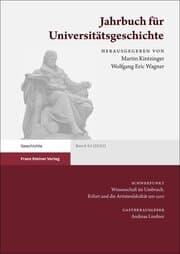 Cover von Jahrbuch für Universitätsgeschichte 24 (2021)