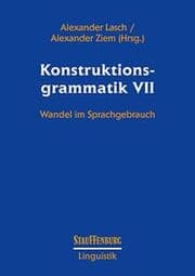 Cover von Konstruktionsgrammatik. Band 7