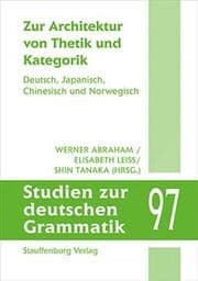 Cover von Zur Architektur von Thetik und Kategorik