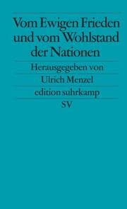 Cover von Vom Ewigen Frieden und vom Wohlstand der Nationen