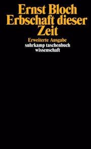Cover von Erbschaft dieser Zeit