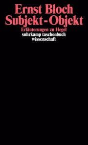 Cover von Subjekt - Objekt